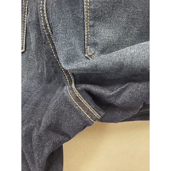 Christopher & Banks Petite Womens Jeans Blue L Jeggings Stretch Skinny Ankle - Picture 12 of 14